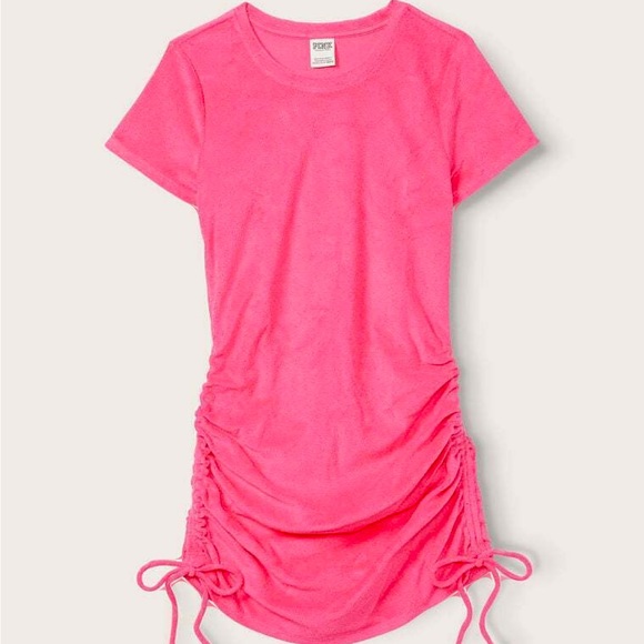 PINK Victoria's Secret Other - NWT PINK by Victoria’s Secret Terrycloth Swim Coverup Size S